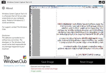 Windows Screen Capture Tool 